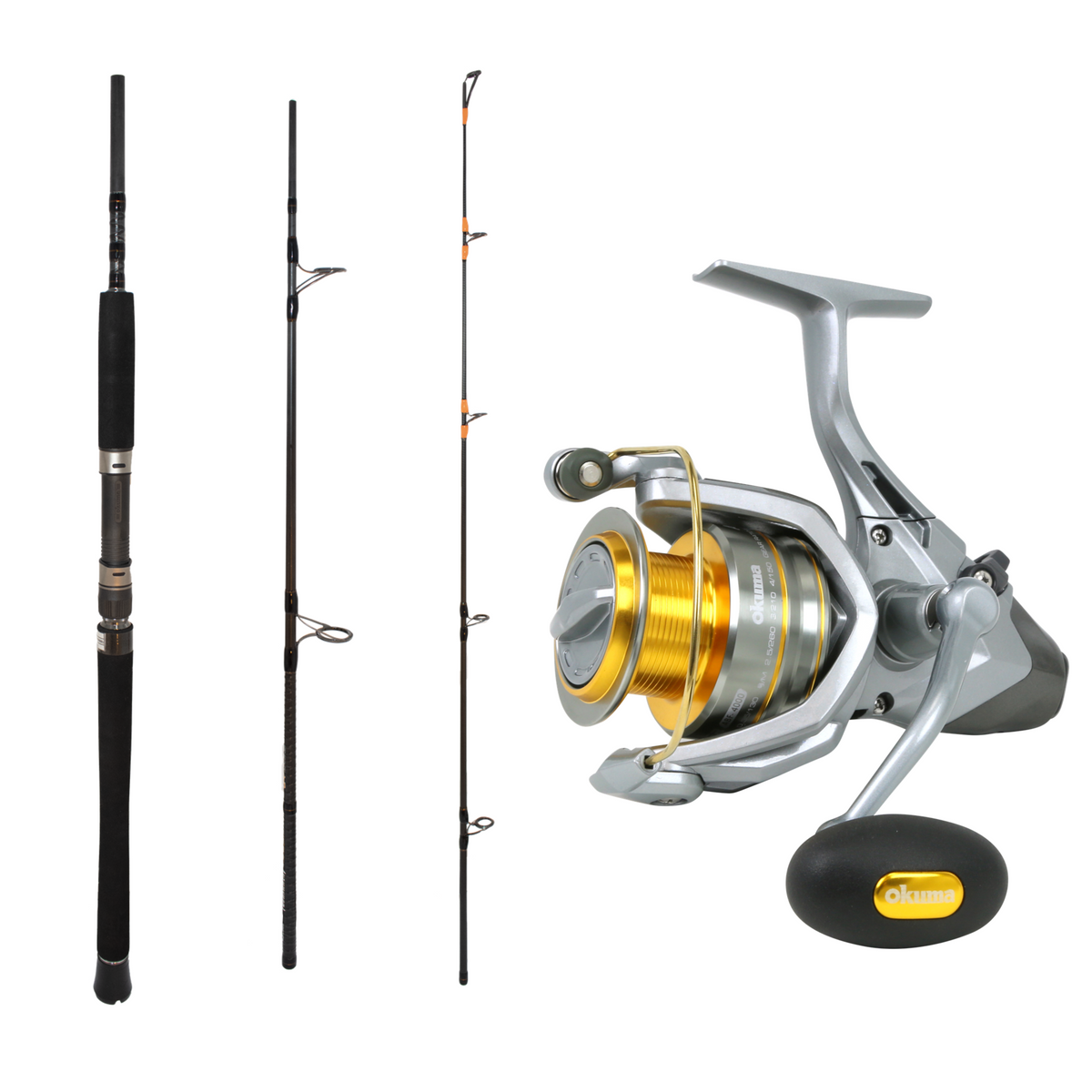okuma avenger abf 50 graphite bait feeder reel OKUMA TOURNAMENT CONCEPT 702ML AVENGER 6000 COMBO – Gun City Fishing