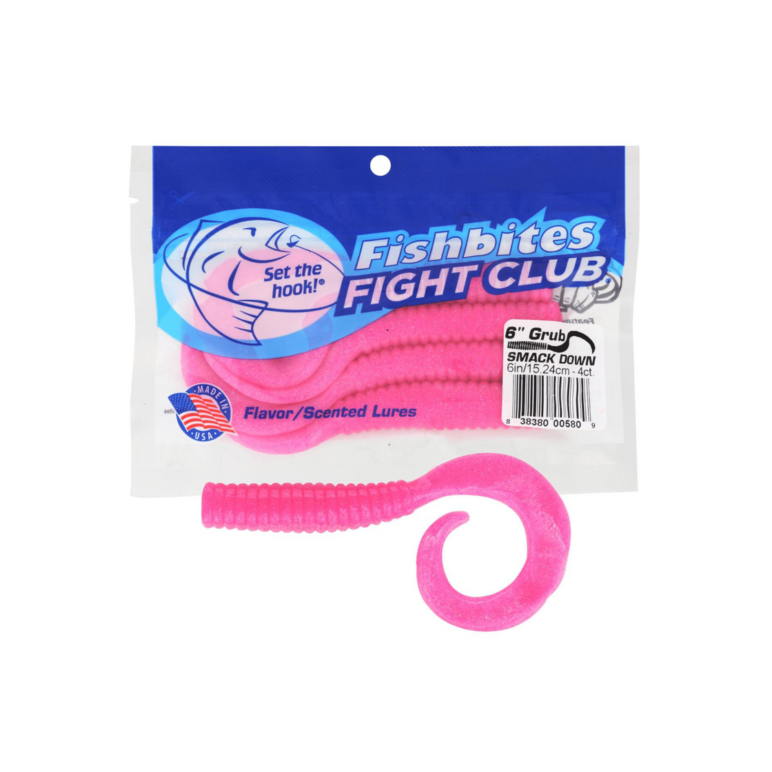 FISH BITES FIGHT CLUB BUTT KICKER 6"