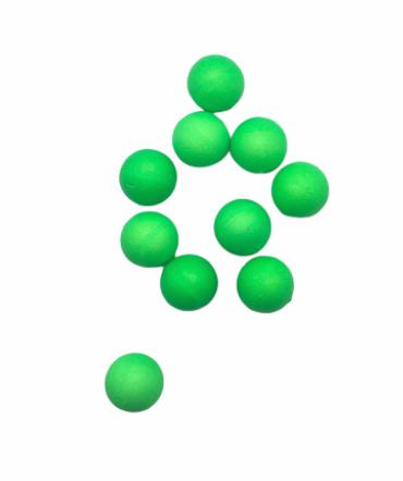 WILD BLUE FLOATING BEADS 18MM 10 PACK