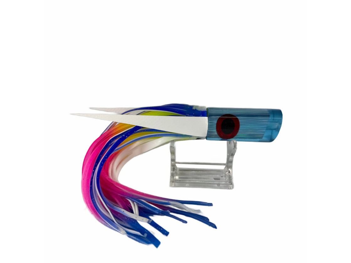 GOOD LURES BLUE OVER PINK BULLET LURE