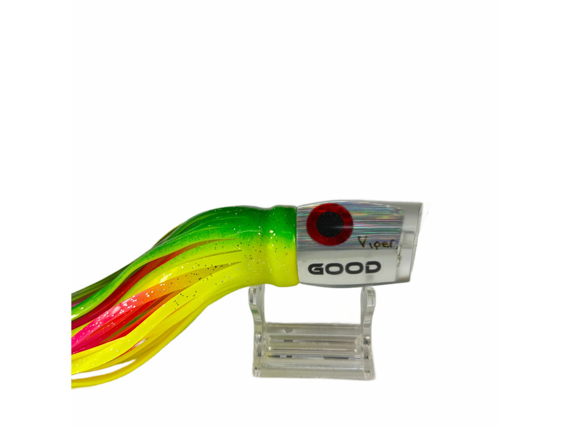 GOOD LURES VIPER LIME TIGER LURE
