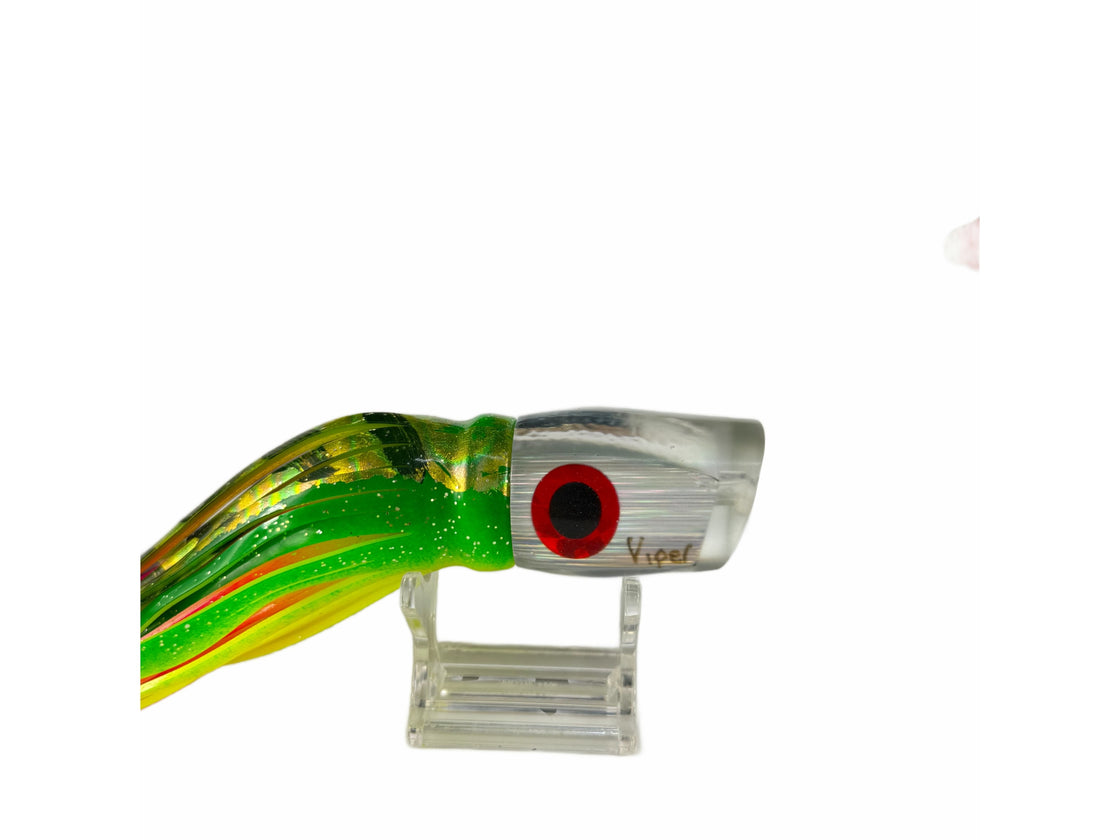 GOOD LURES VIPER LIME TIGER LURE