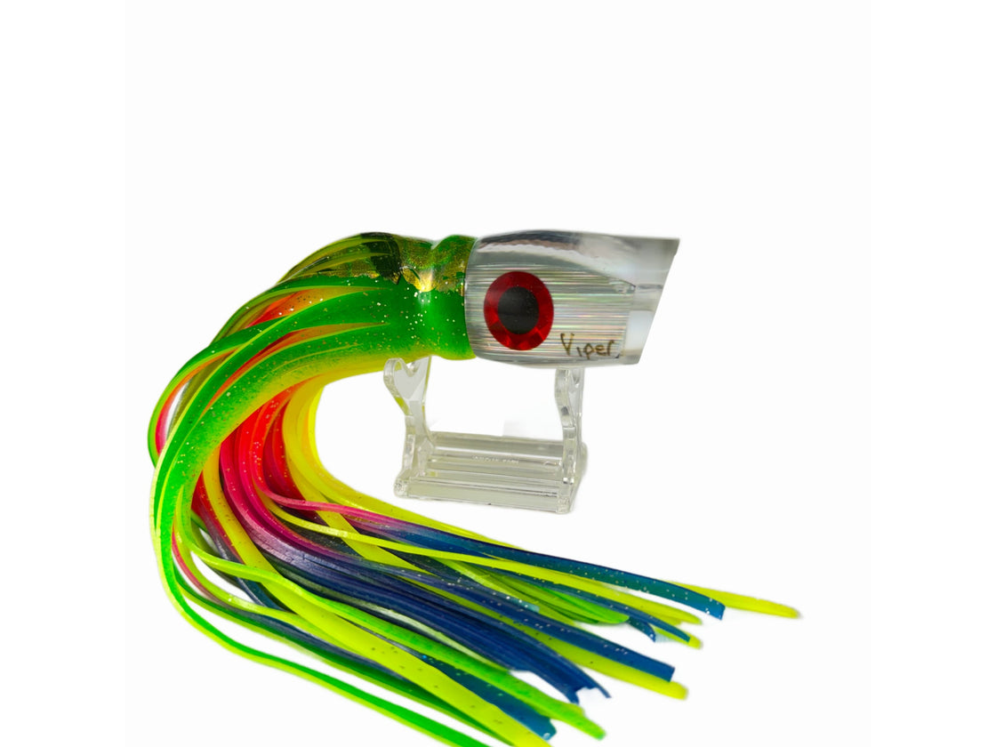 GOOD LURES VIPER LIME TIGER LURE