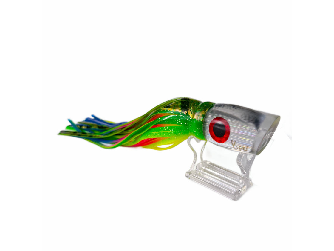 GOOD LURES VIPER LIME TIGER LURE
