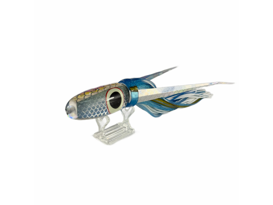 TROPHY LURES TK WINGED BLUE ICE