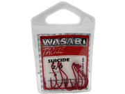 BLK MGC WASABI SUI HOOK RED SML 2/0 8PK