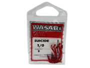 BLK MGC WASABI SUI HOOK RED SML 1/0 9PK