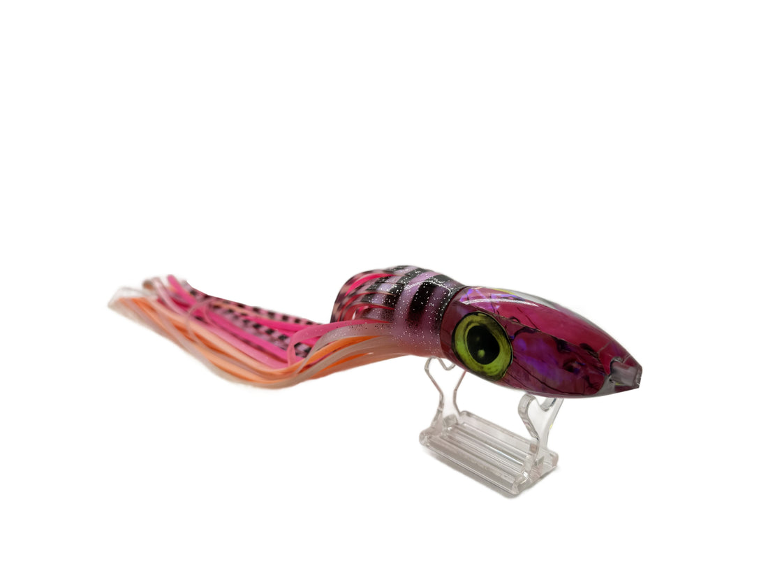 KM LURES DOUBLE RUM PINKY SQUID LURE