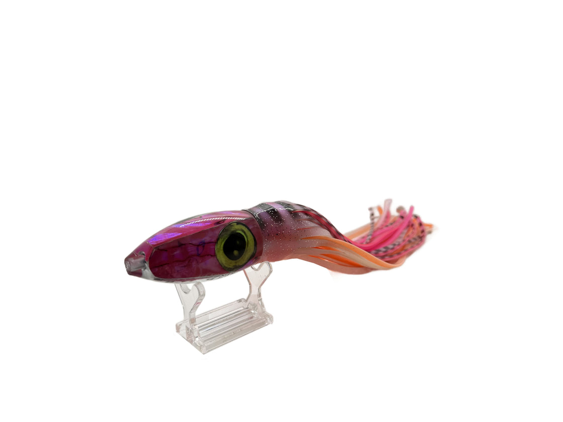 KM LURES DOUBLE RUM PINKY SQUID LURE