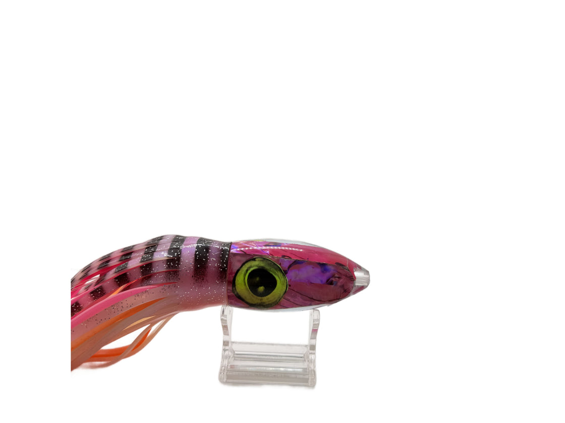 KM LURES DOUBLE RUM PINKY SQUID LURE