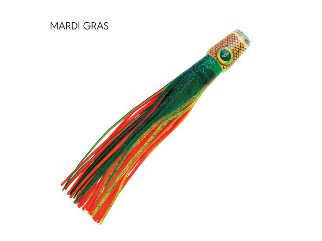 BLACK MAGIC SUPER STRIPEY XT MARDI GRAS SINGLE RIGGED