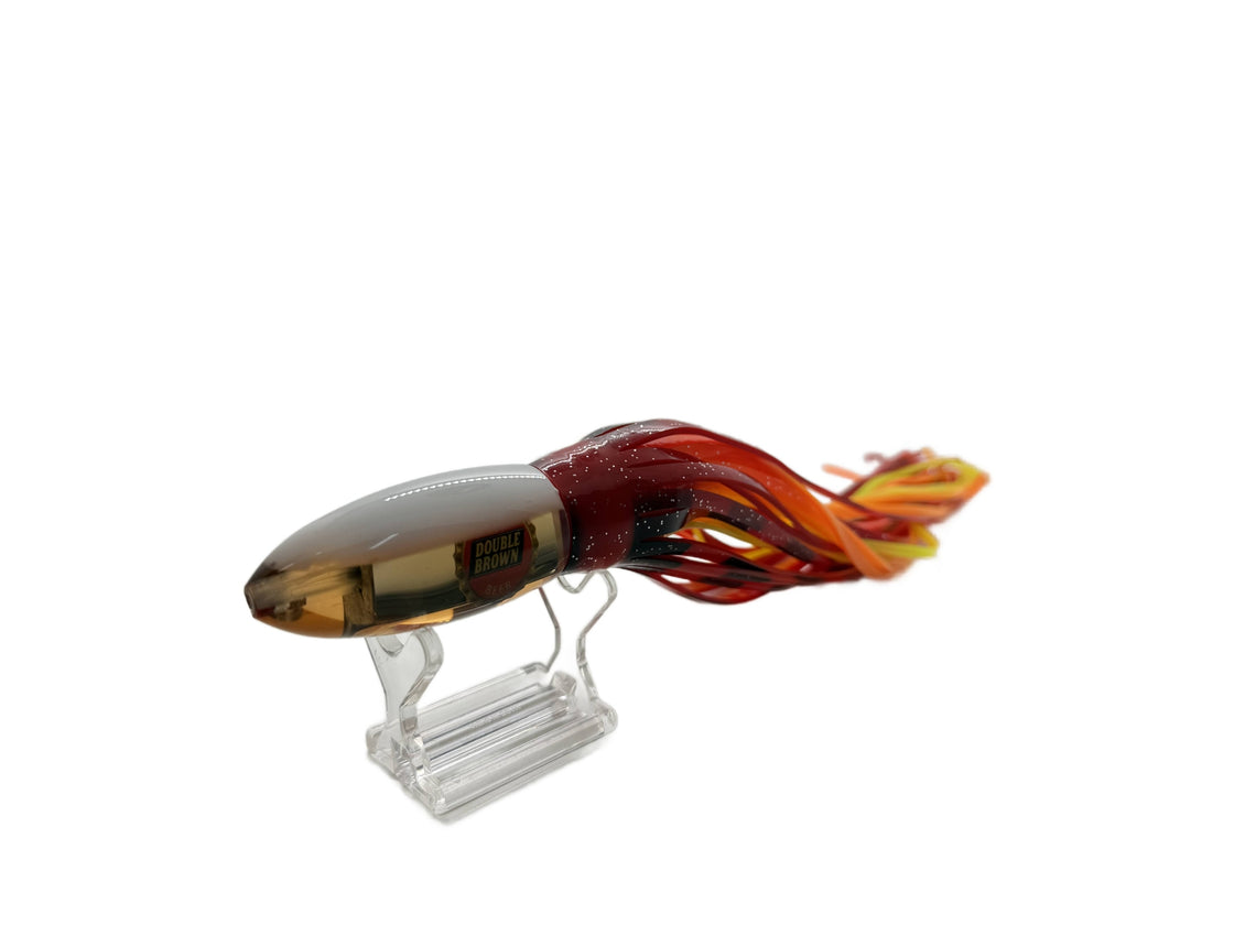 BONZE DARTER CUSTOM DOUBLE BROWN LURE