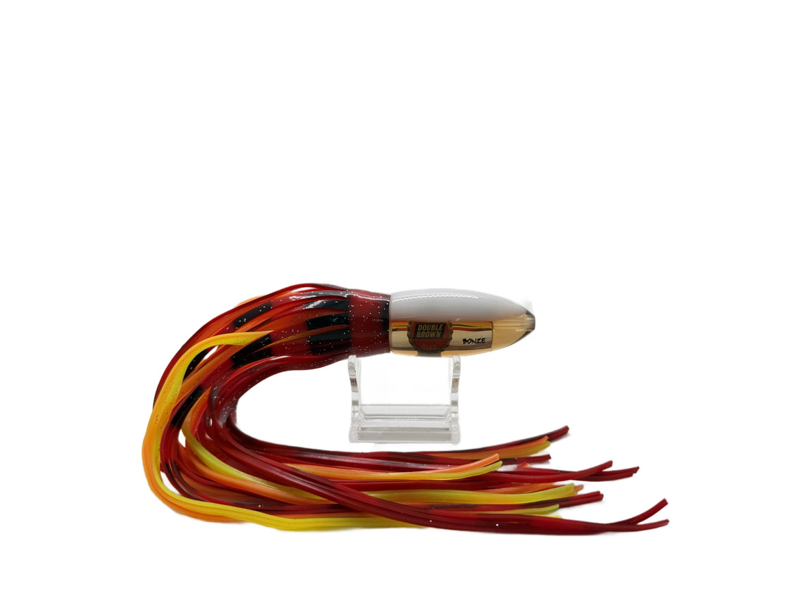 BONZE DARTER CUSTOM DOUBLE BROWN LURE
