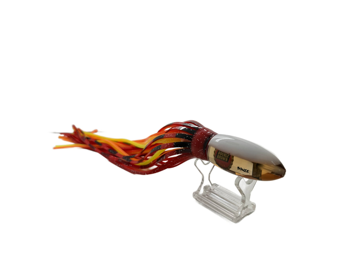 BONZE DARTER CUSTOM DOUBLE BROWN LURE