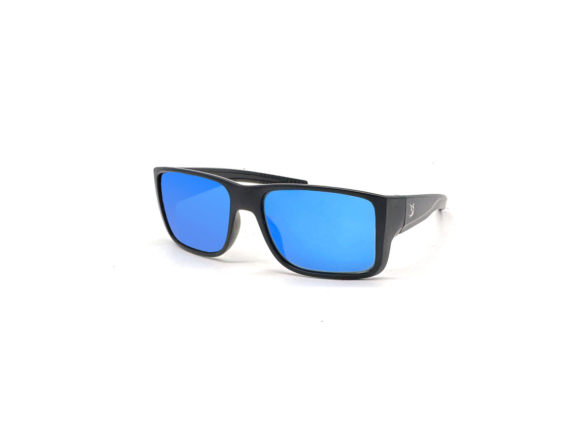 BONZE PULSE POLARISED GREY ICE BLUE LENS SUNGLASSES