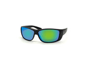 BONZE REBEL BROWN GREEN REVO LENS SUNGLASSES