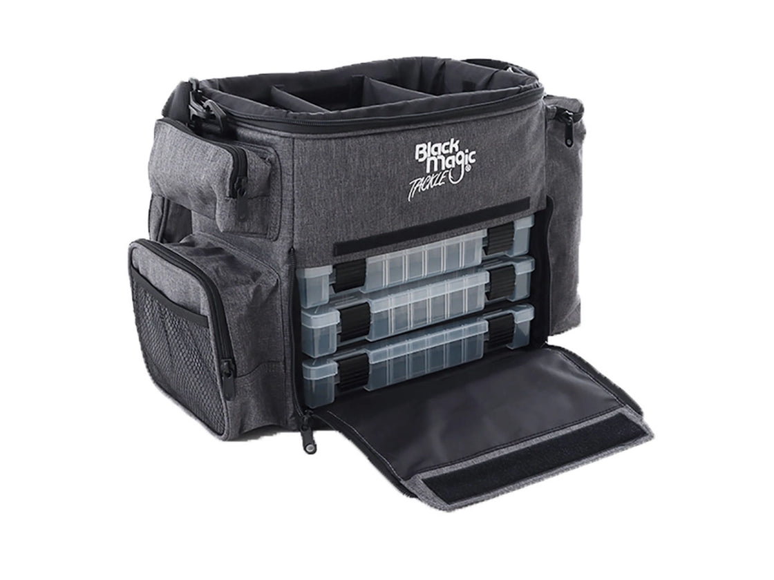 BLACK MAGIC TACKLE BAG GREY