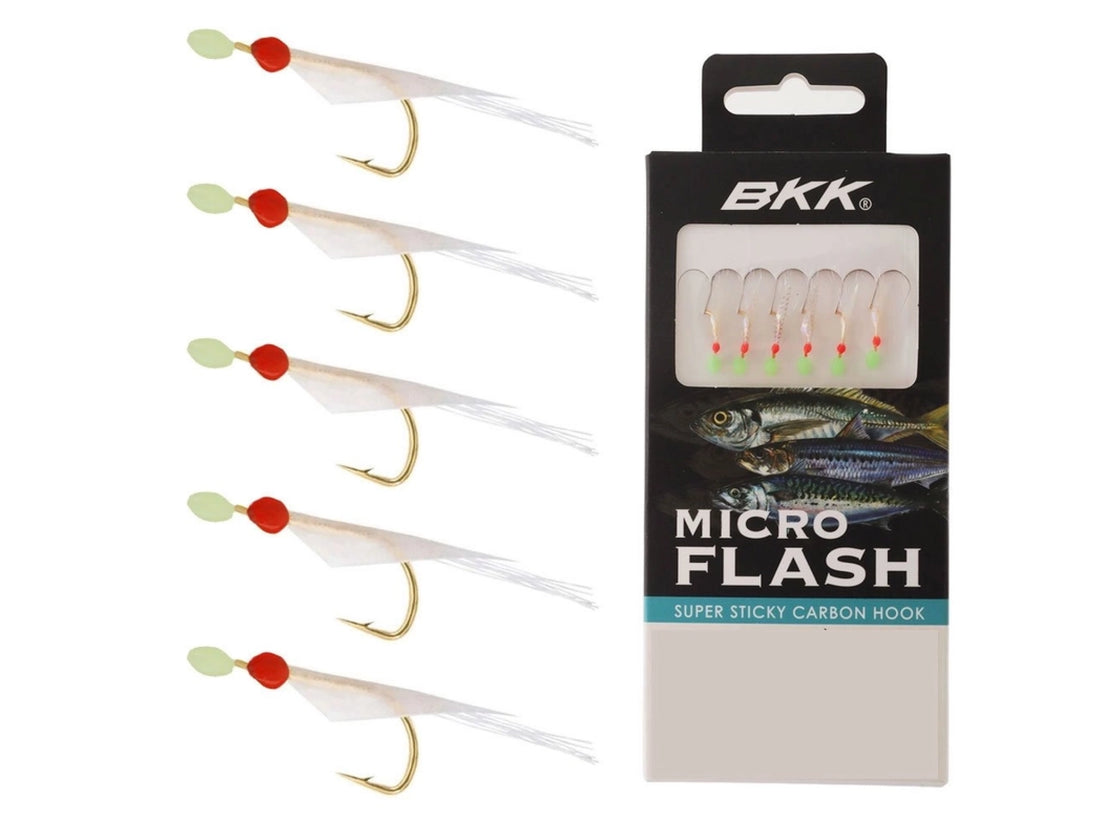 BKK MICRO FLASH NATURAL FISH SKIN SIZE #8 TRACE