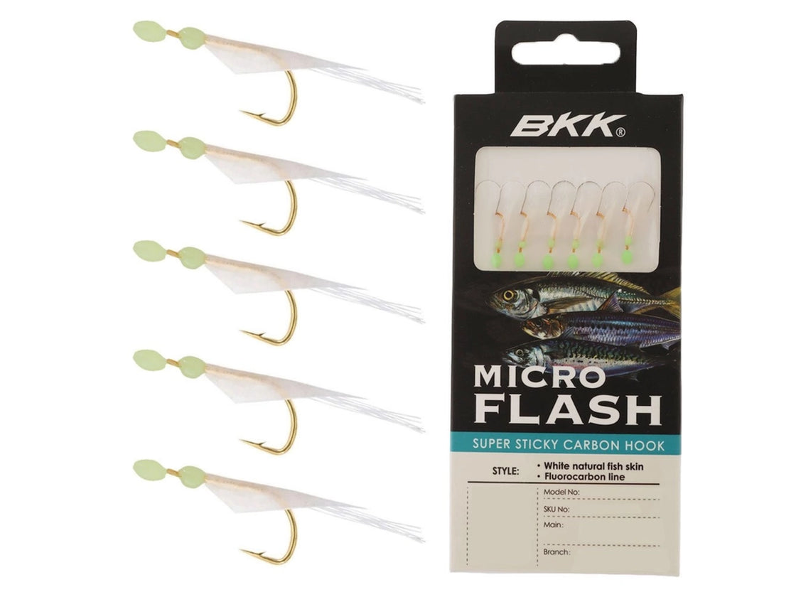 BKK MICRO FLASH NATURAL FISH SKIN SIZE #10 TRACE