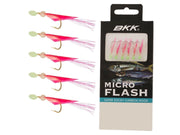 BKK MICRO FLASH NATURAL PINK FISH SKIN SIZE #10 TRACE