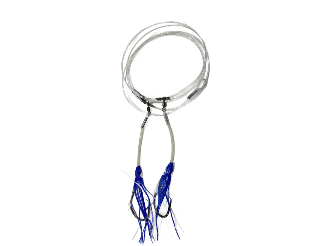 SUPER UV PUKA RIG OCTOPUS SKIRT BLUE