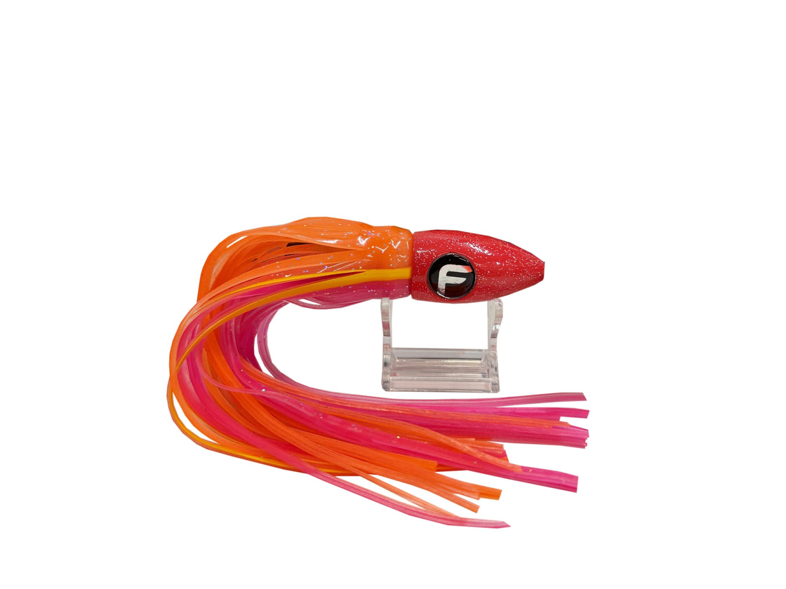 FATHOM FAT BOY 9" FLURO RED LURE