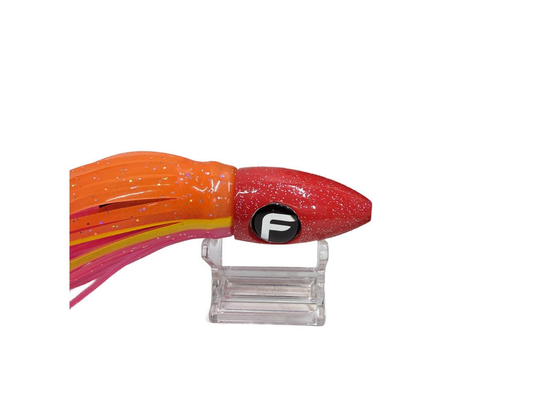 FATHOM FAT BOY 9" FLURO RED LURE