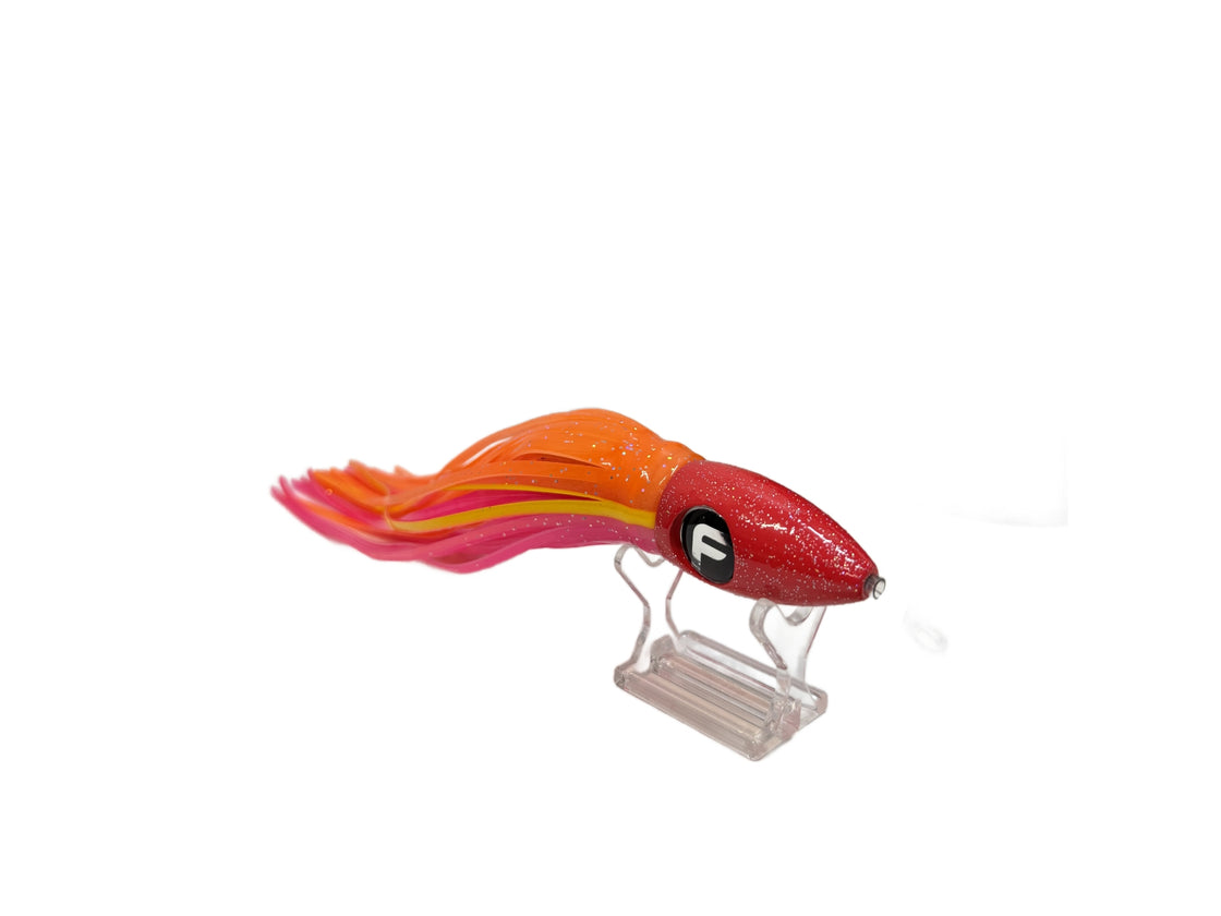 FATHOM FAT BOY 9" FLURO RED LURE