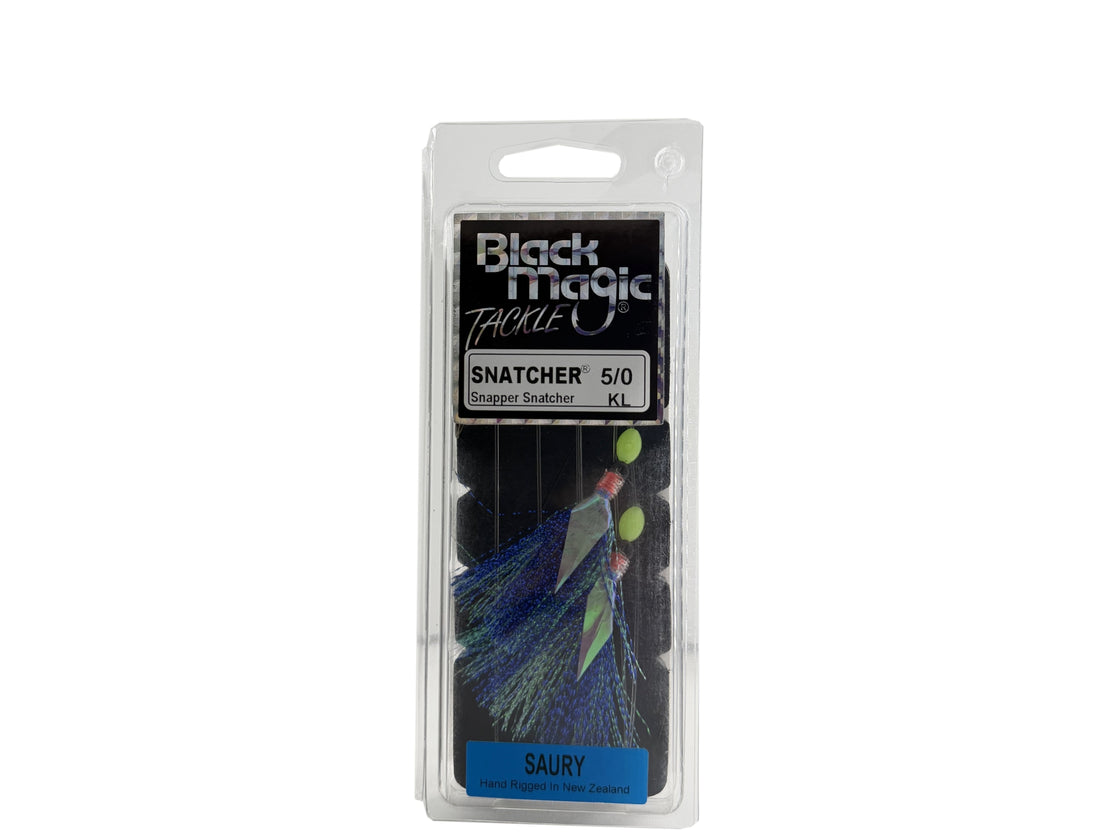 BLK MAGIC SNAPPER SNATCHER SAURY 5/0
