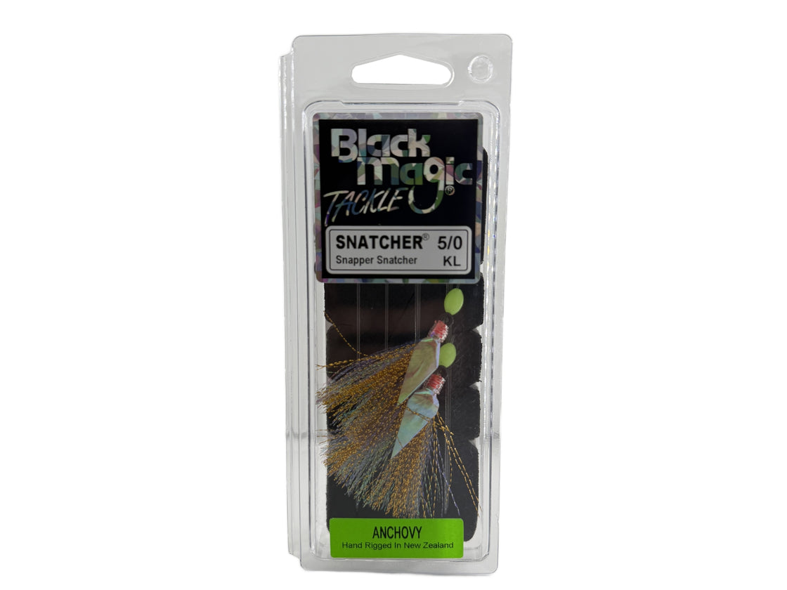 BLK MAGIC SNAPPER SNATCHER ANCHOVY 5/0