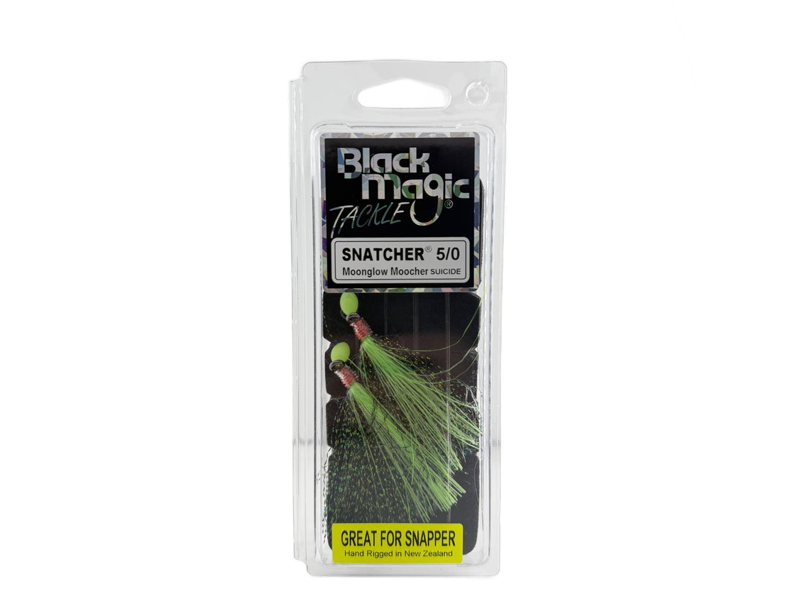 BLK MAGIC SNATCHER M/GLOW MOOCHER 5/0