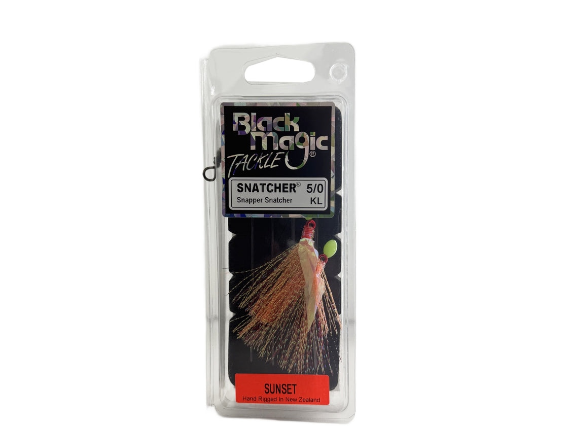 BLK MAGIC SNAPPER SNATCHER SUNSET 5/0