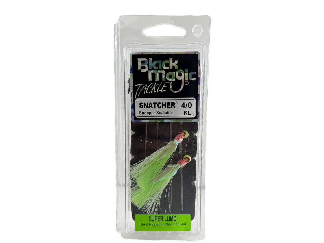 BLK MAGIC SNAPPER SNATCHER S/LUMO 4/0