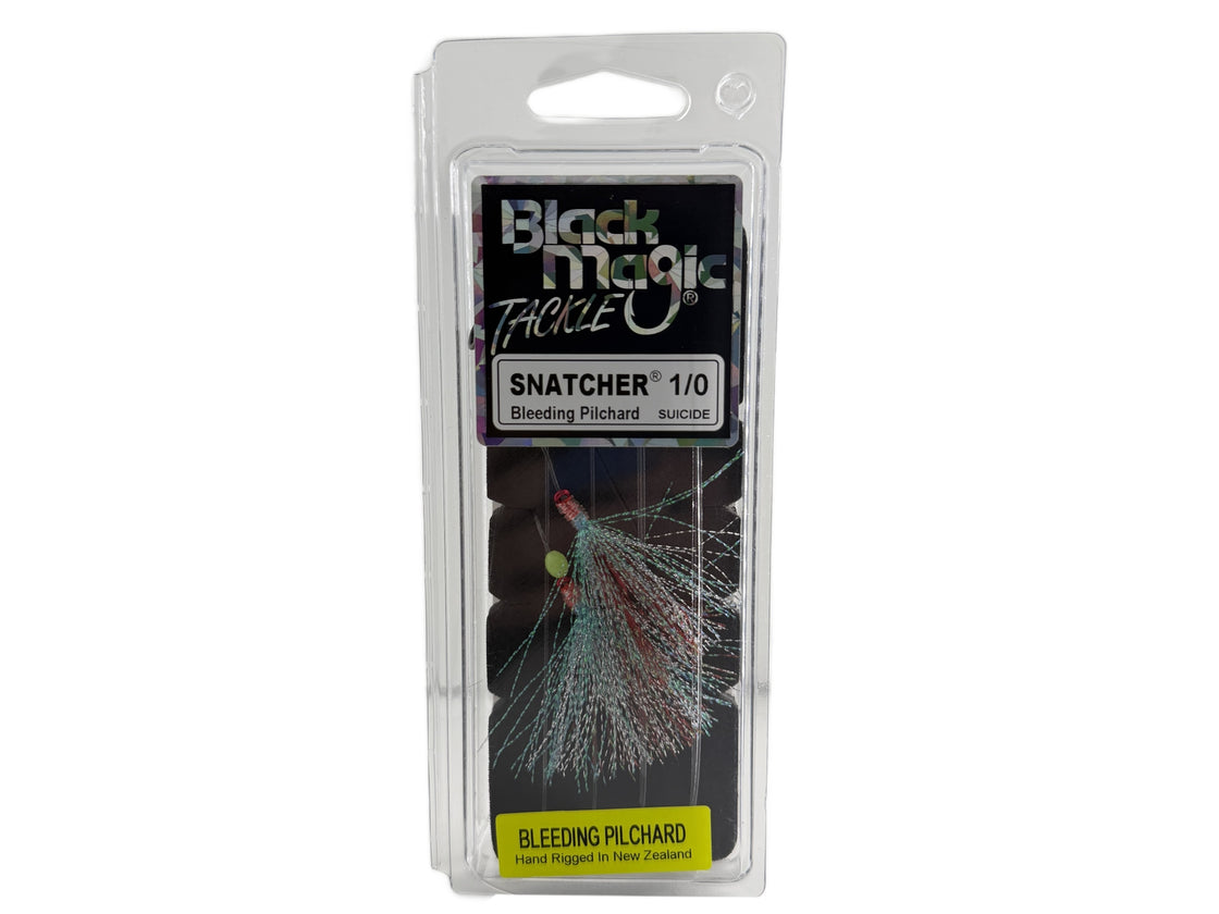BLK MAGIC SNATCHER BLEEDING PILCHARD 1/0