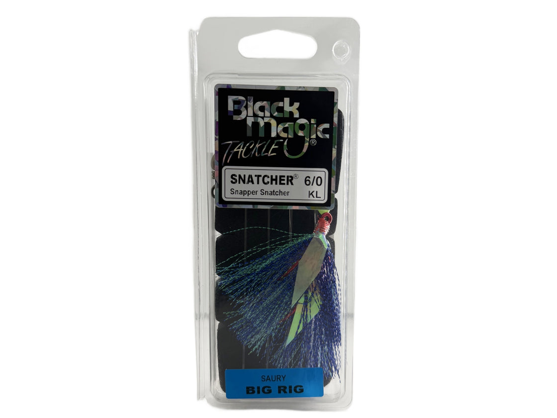 BLK MAGIC SNAPPER SNATCHER SAURY 6/0