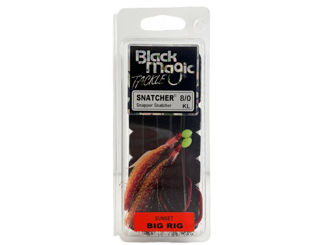 BLK MAGIC SNAPPER SNATCHER SUNSET 8/0