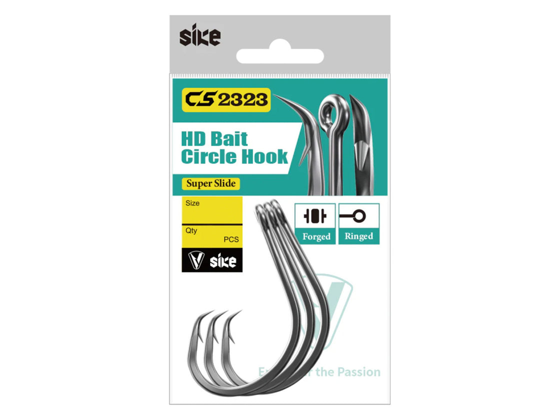 SIKE CIRCLE HOOK HD BAIT SIZE 4/0 STANDARD 7 PACK