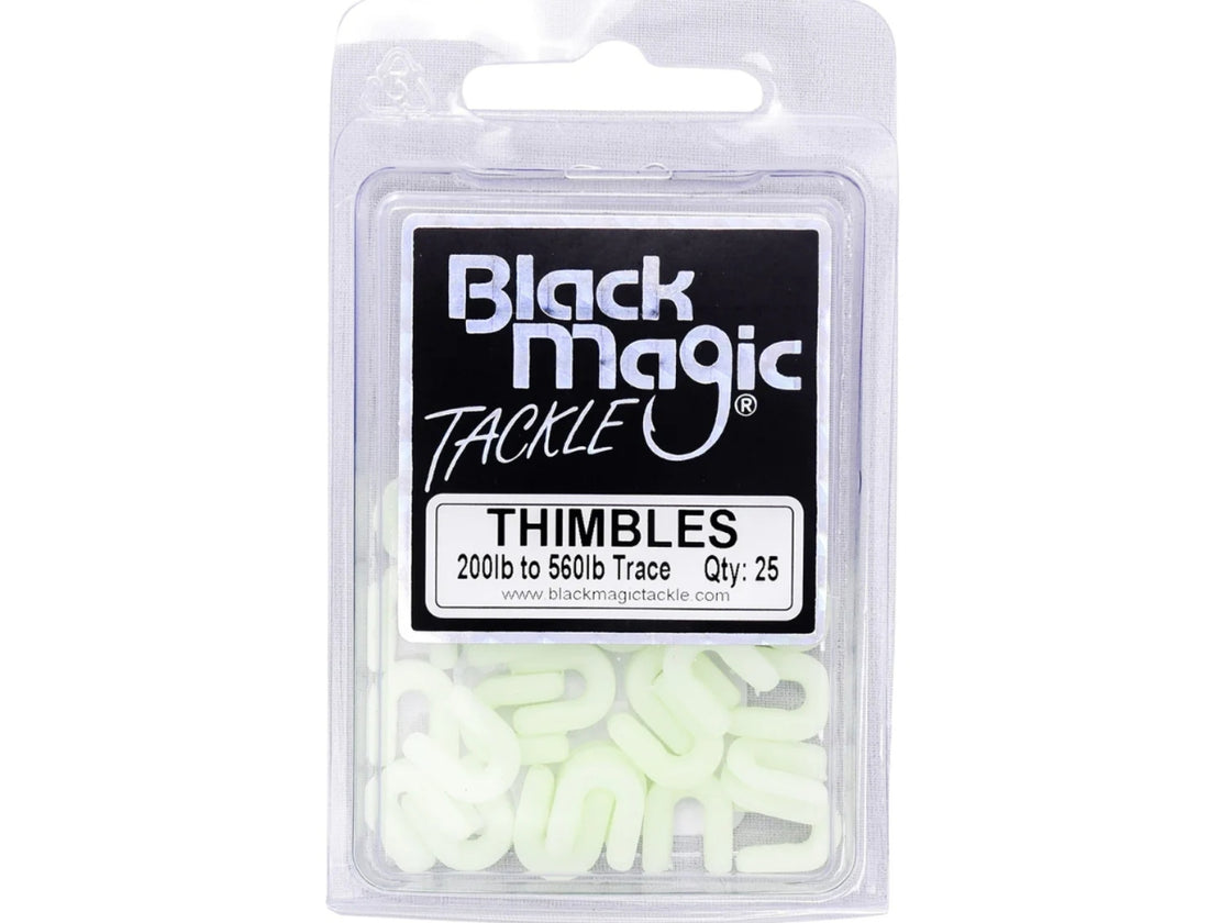 BLACK MAGIC PLASTIC THIMBLE 200LB - 560LB 25 PACK