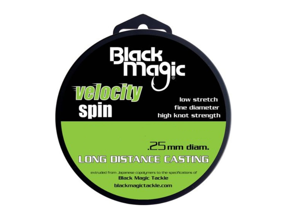 BLACK MAGIC VELOCITY SPIN LINE 6LB 300M