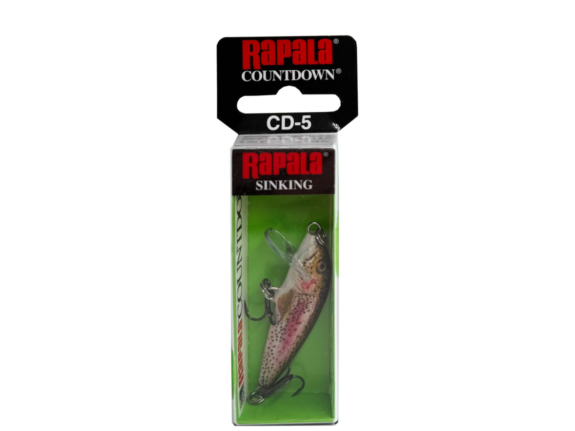 RAPALA C/DOWN SINKING LURE 5CM LR/TROUT