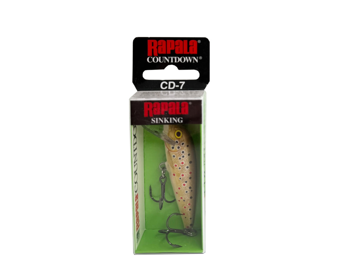 RAPALA C/DOWN SINKING LURE 7CM B/TROUT