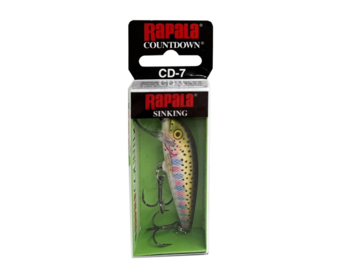 RAPALA C/DOWN SINKING LURE 7CM R/TROUT