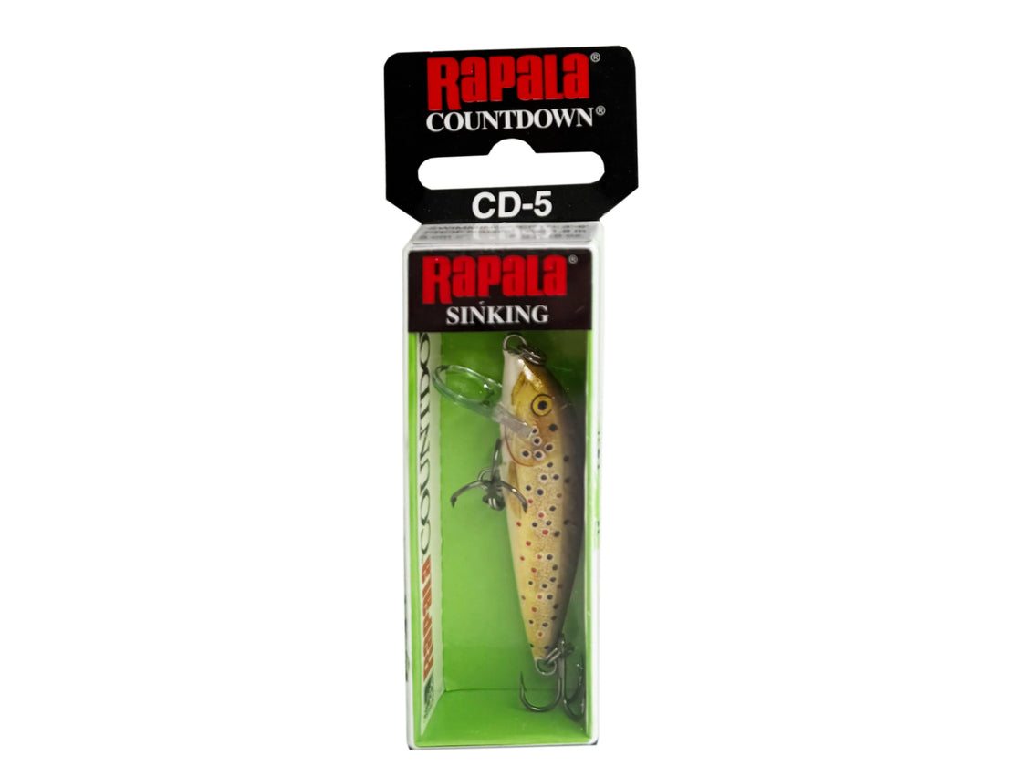 RAPALA C/DOWN SINKING LURE 5CM B/TROUT