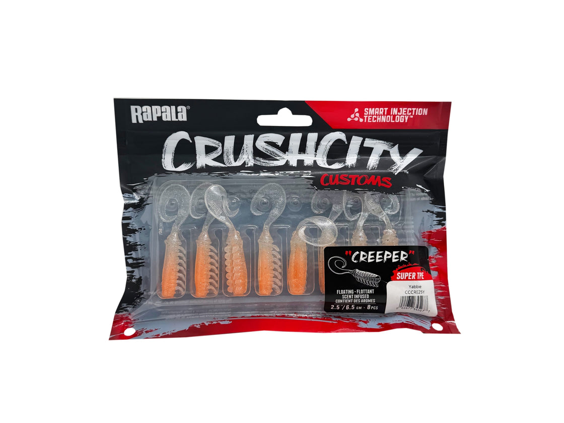 RAPALA CRUSH CITY CREEPER 2.5" 8PK YABBIE