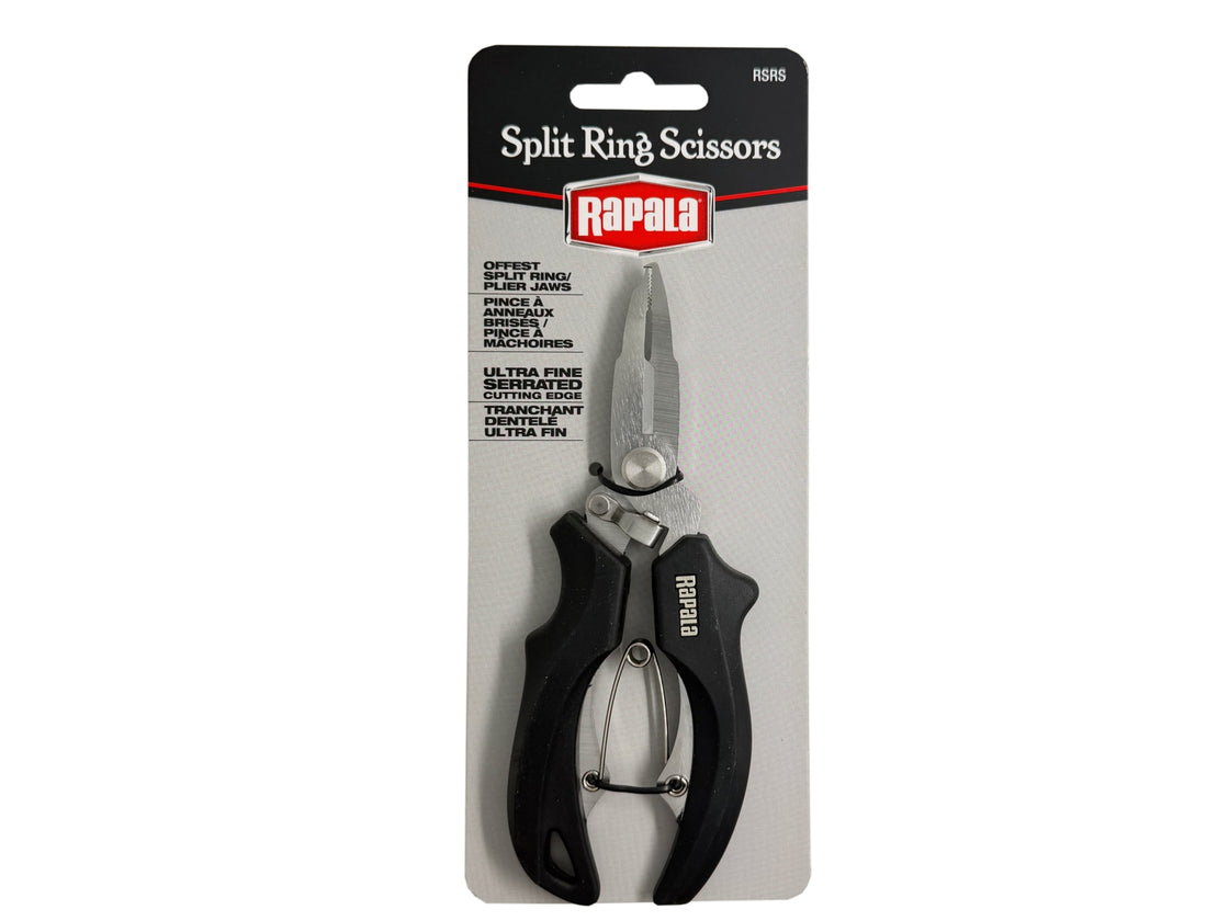 RAPALA SPLIT RING SCISSORS 4"