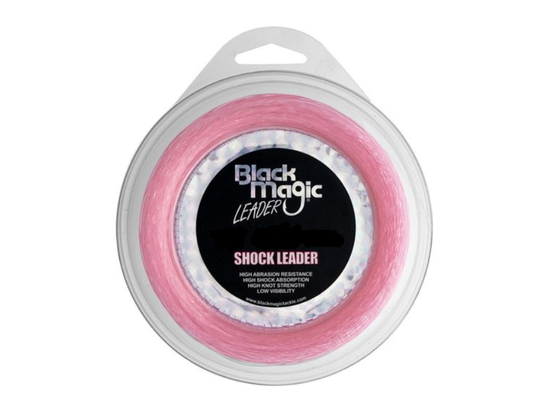 BLACK MAGIC PINK SHOCK LEADER 20LB 100M