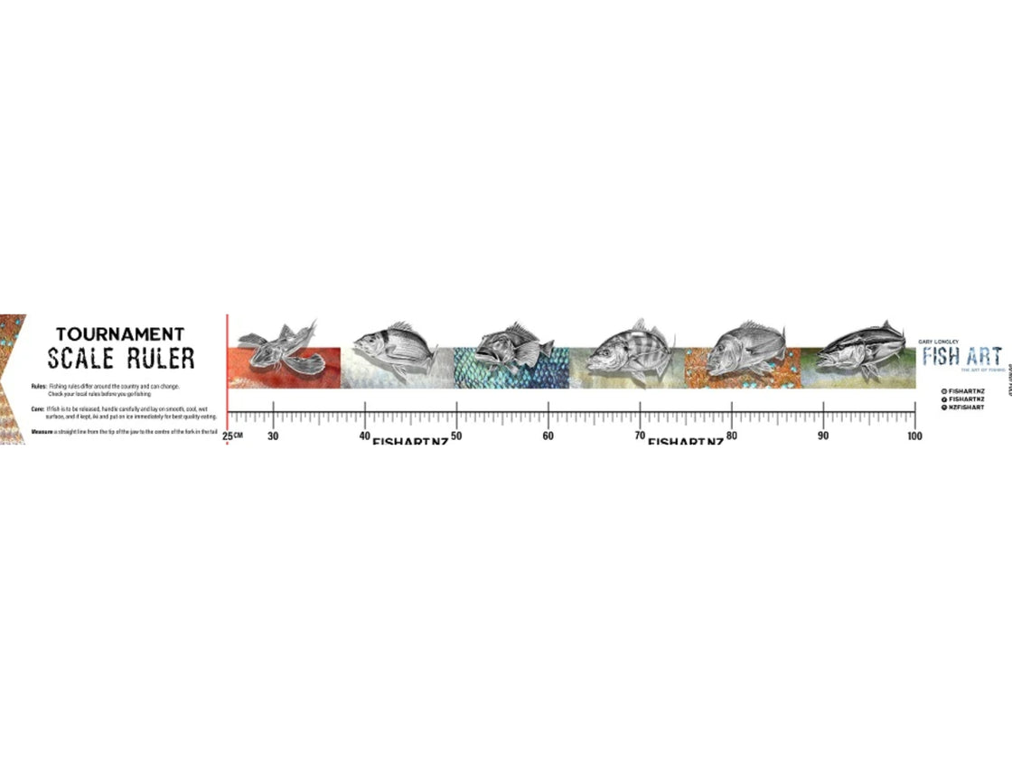 FISH ART SCALE RULER TOURNAMENT