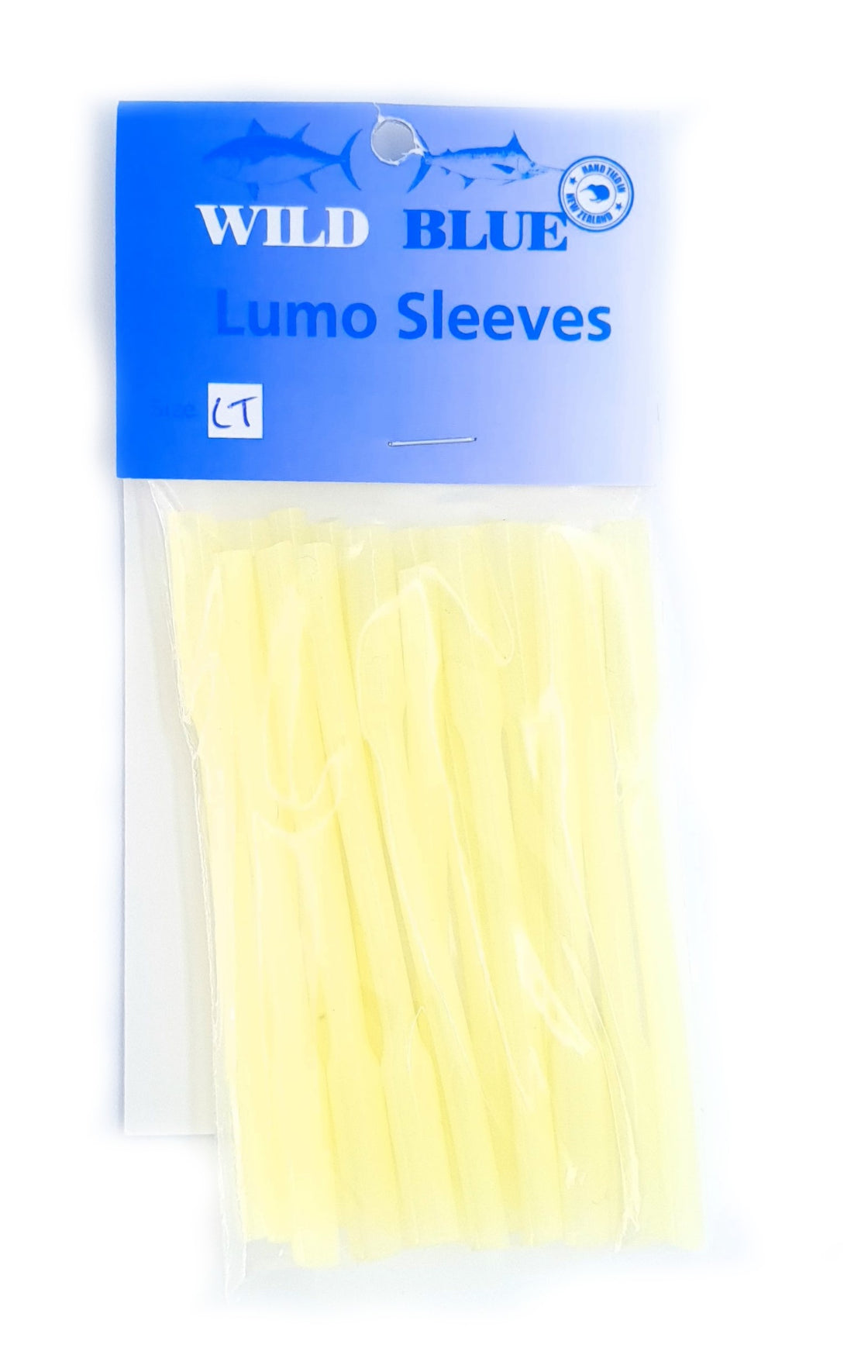 WILD BLUE LUMO SLEEVE GREEN LONG TAIL 15 PACK