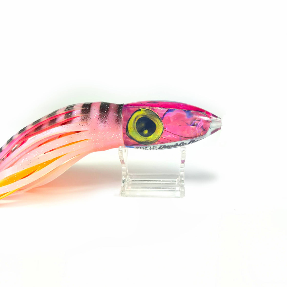 KM LURES DOUBLE RUM PINKY SQUID LURE