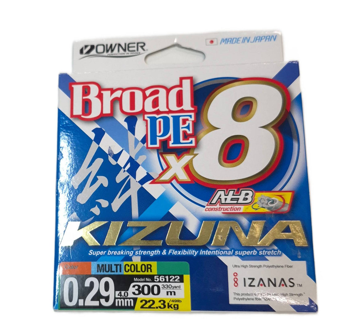 OWNER PE8 KIZUNA MULTICOLOUR BRAID 300M